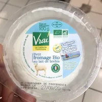 Petit fromage bio au lait de brebis