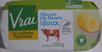 Beurre de baratte doux Bio Vrai