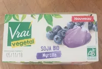 Soja bio myrtille