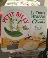 Brasse au lait de chevre vanille