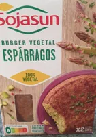 Burger vegetal de espárragos