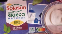 Postre estilo griego natural