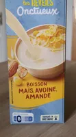 Boisson maïs avoine amande