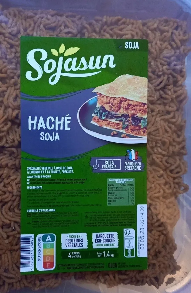 Haché de soja
