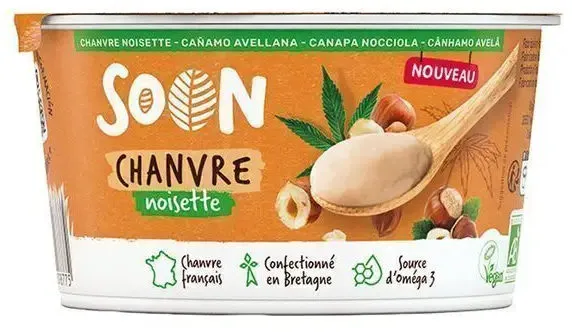 Dessert végétal chanvre noisette