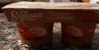 Cremoso con leche de almendras de fresa