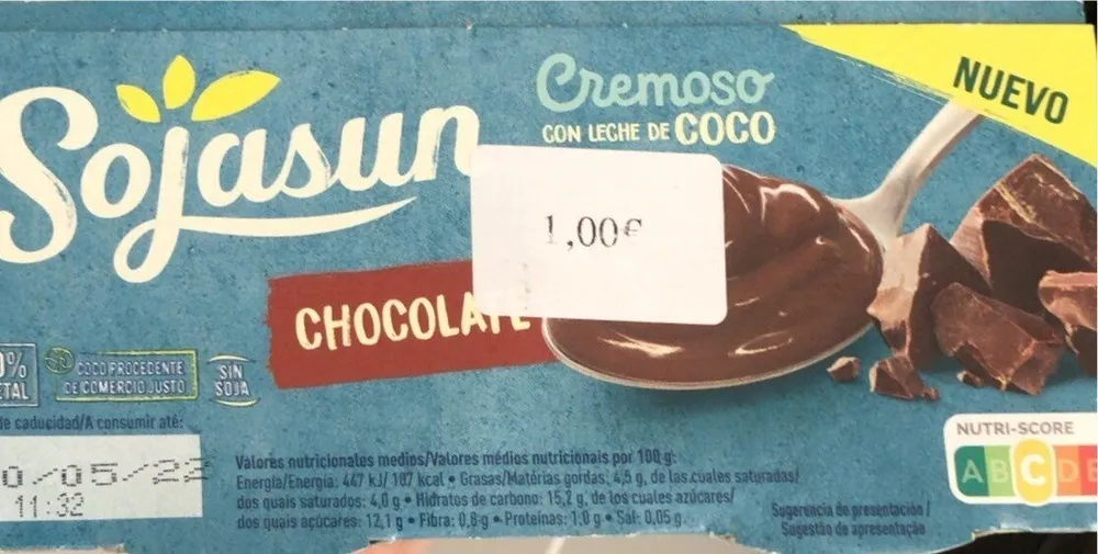 Cremoso con leche de Coco