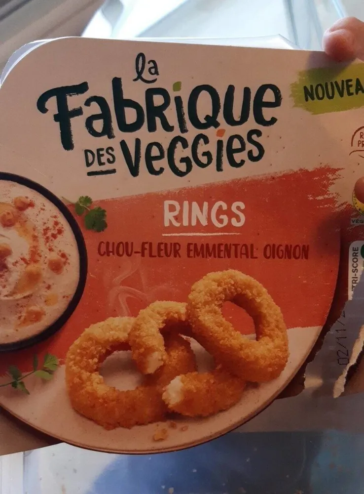 Rings Chou fleur emmental oignon
