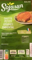 Galette petits légumes emmental