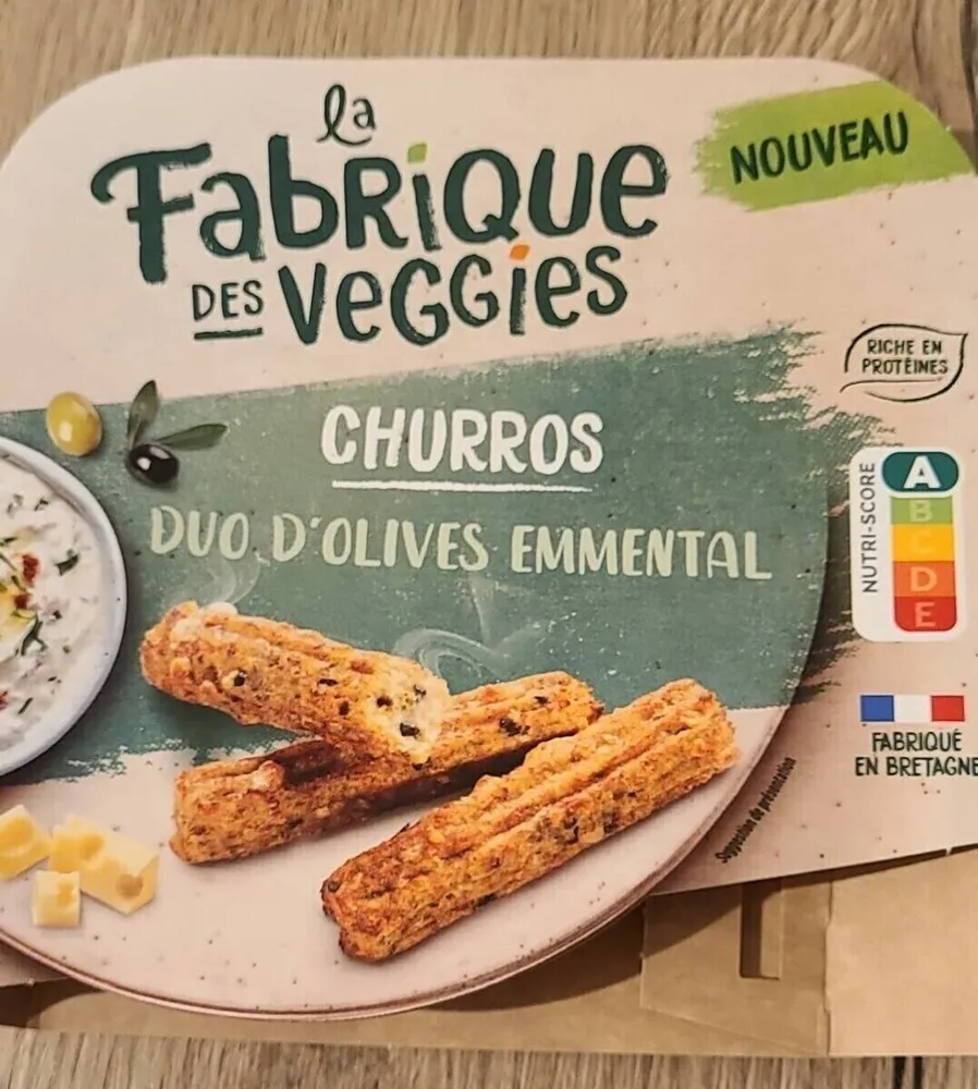 Churros Duo D'Olives Emmental