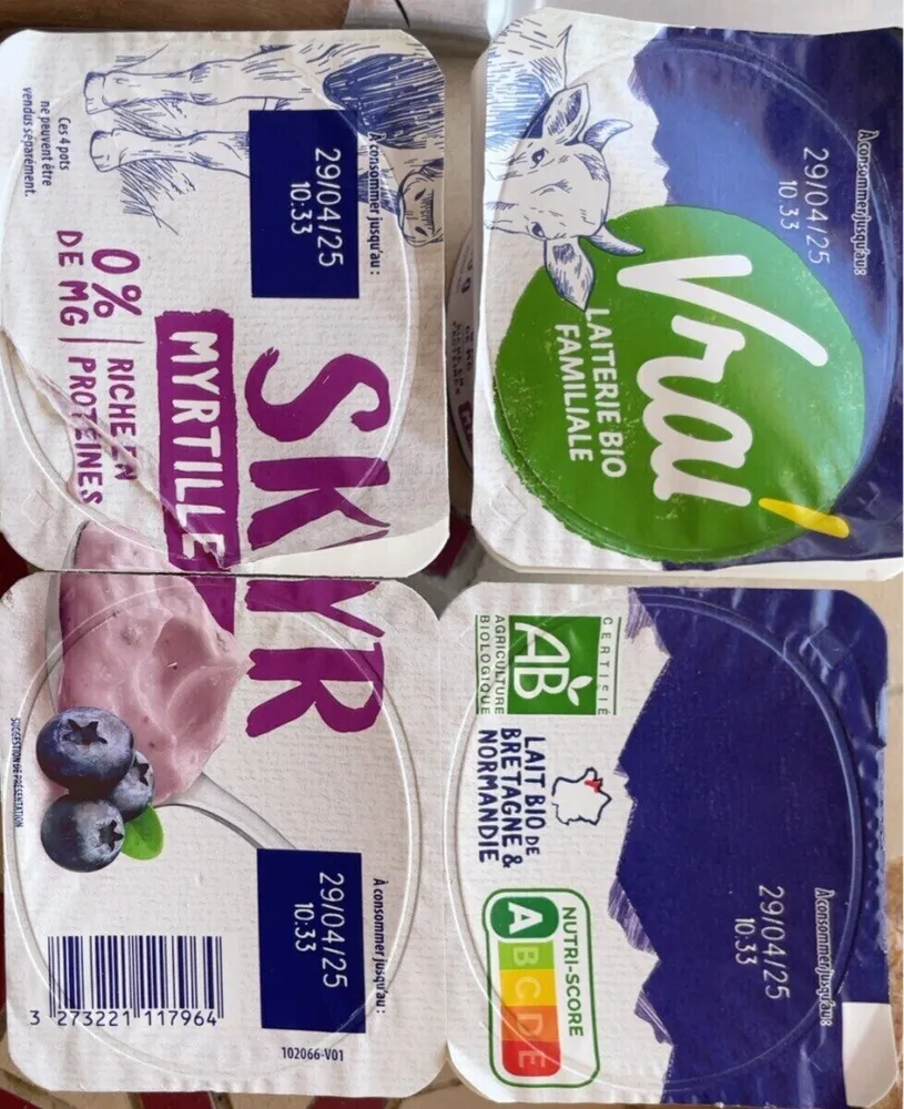 Skyr myrtille