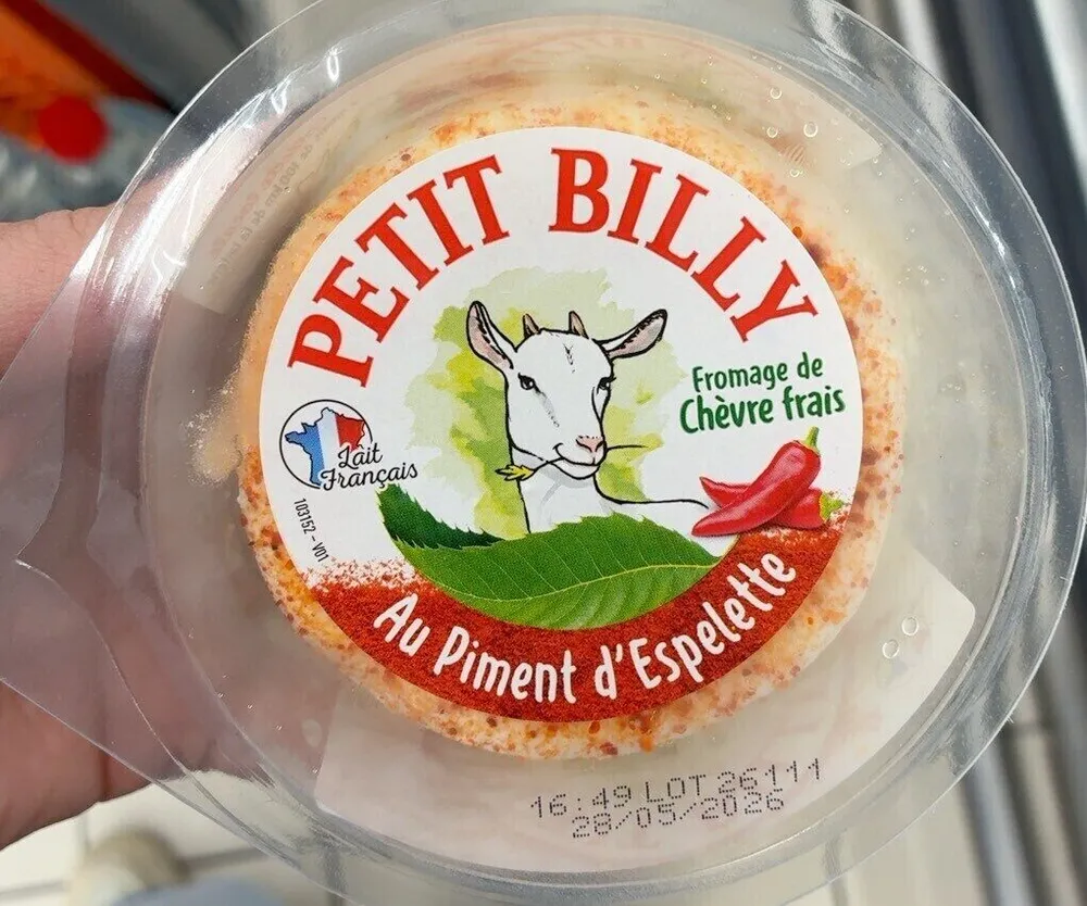 Petit billy au piment d’espelette