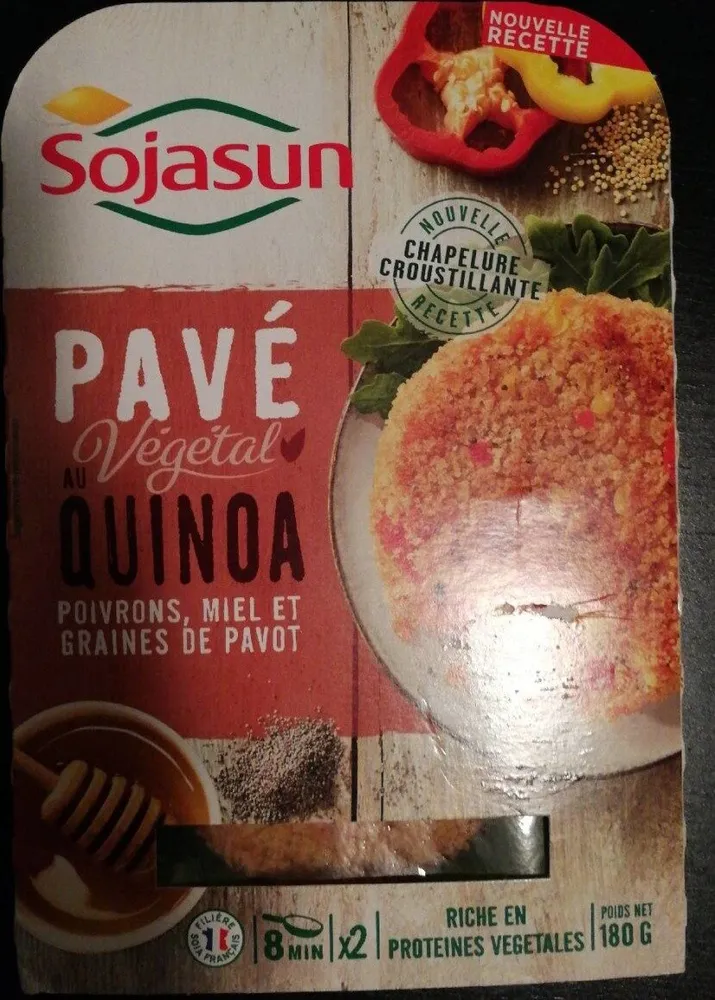 Pavé végetal au quinoa