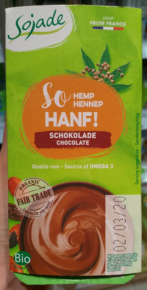 Delice De Chanvre Hemp Chocolate Organic