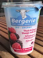 Thick & Creamy Sheeps milk Yogurt Raspberry & Blackberry