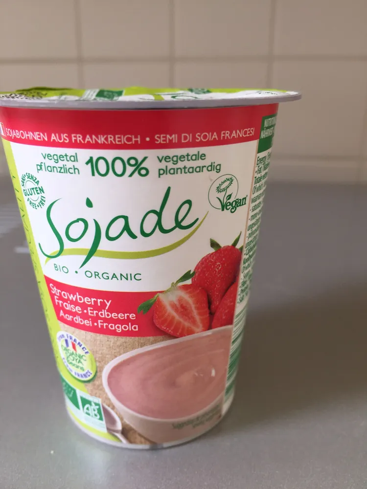Spécialité au soja fraise