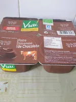 Postre sobremesa de chocolate