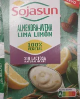 Postre de almendra-avena Lima limón