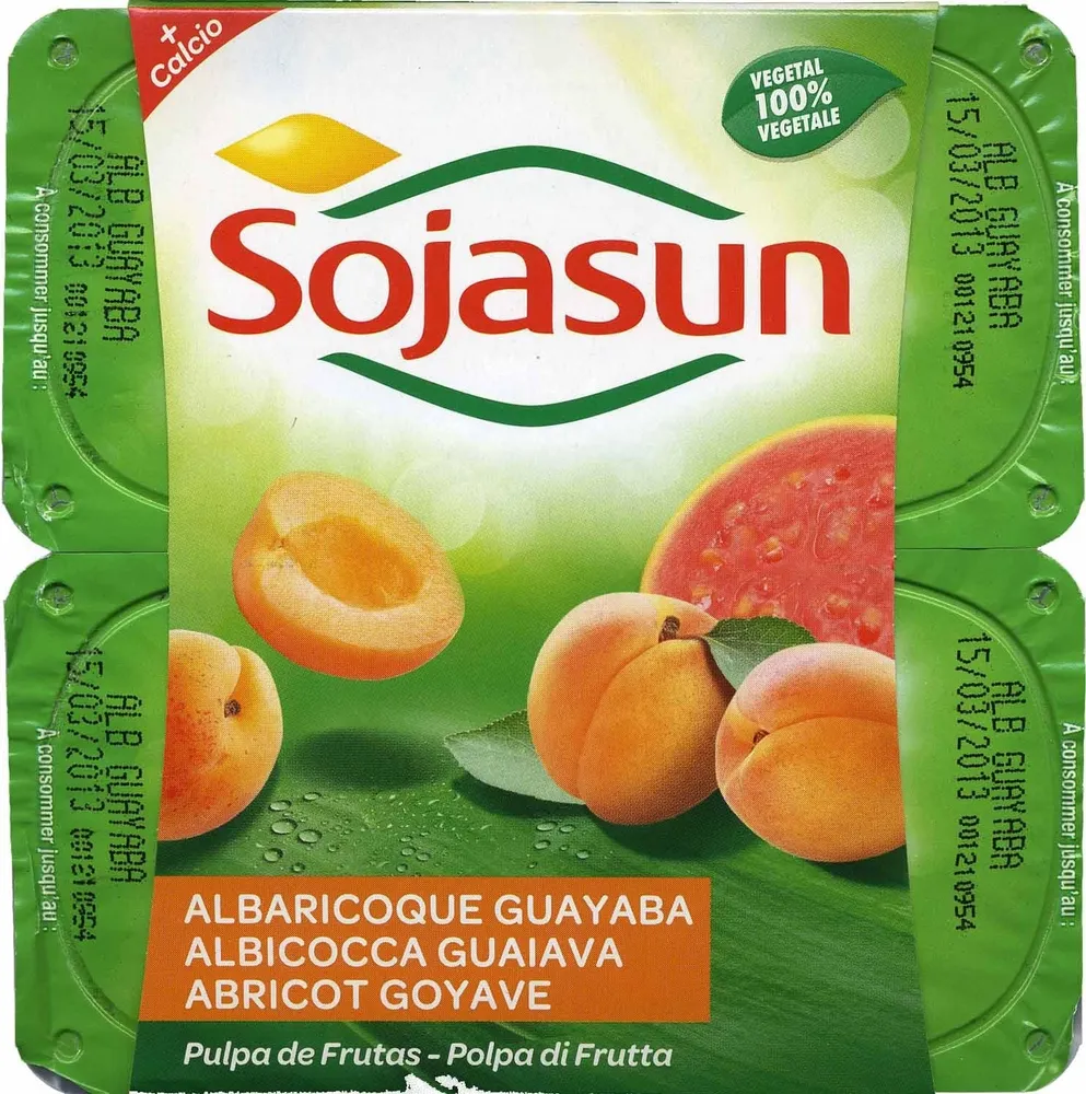 Spécialité au soja fermenté à l'abricot et à la goyave