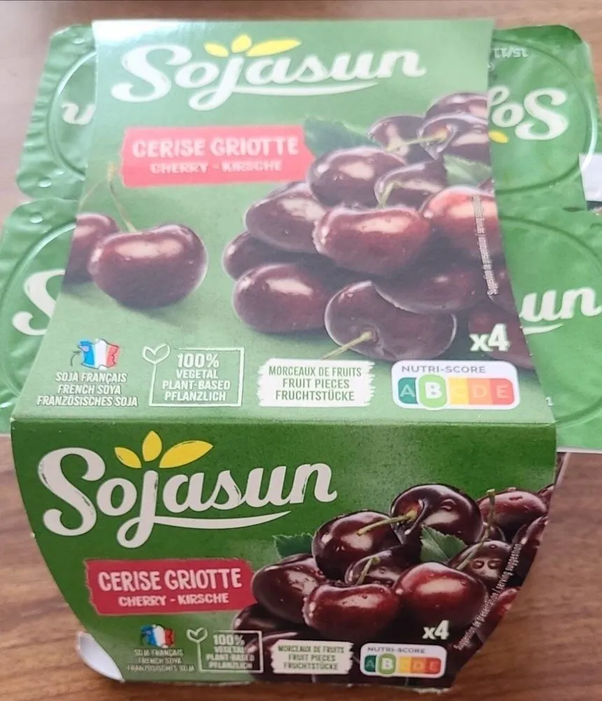 Yaourt Soja Cerise Griotte