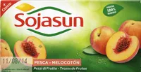 Postre de soja melocotón