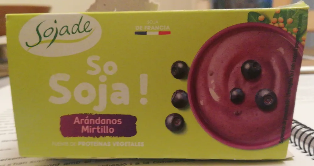 Yogurt Soja Arandanos