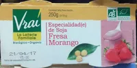 Especialidad de soja fresa