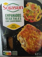 Empanados vegetales con champiñones