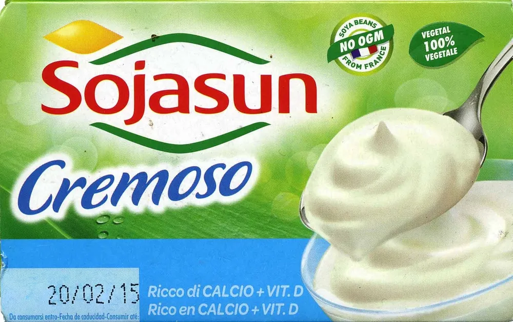 Postre de soja natural cremoso (2 Uds)