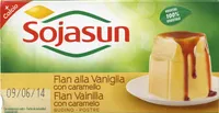 Flan vainilla con caramelo