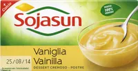 Postre de soja vainilla