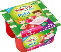 Petit maxi especialidad vegetal de soja, fresa y frambuesa
