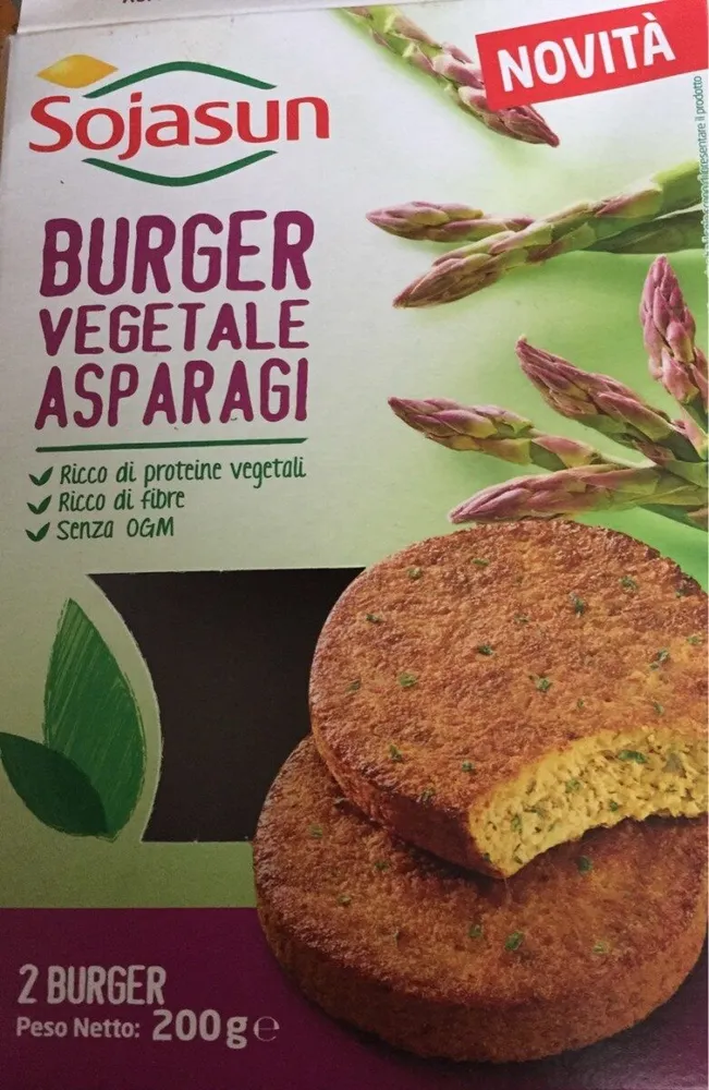 burger vegetale asparagi