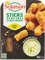 Sticks vegetali ai cereali croccanti
