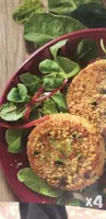 Mini burger vegetali melanzane