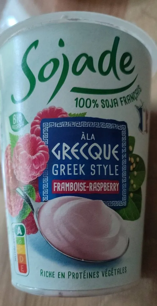 So Soja ! à la grecque framboise