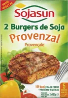 2 burgers de soja provenzal