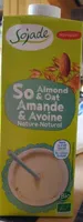 Boisson d'avoine et d'amande
