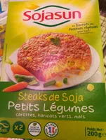 Steak de soja petits légumes