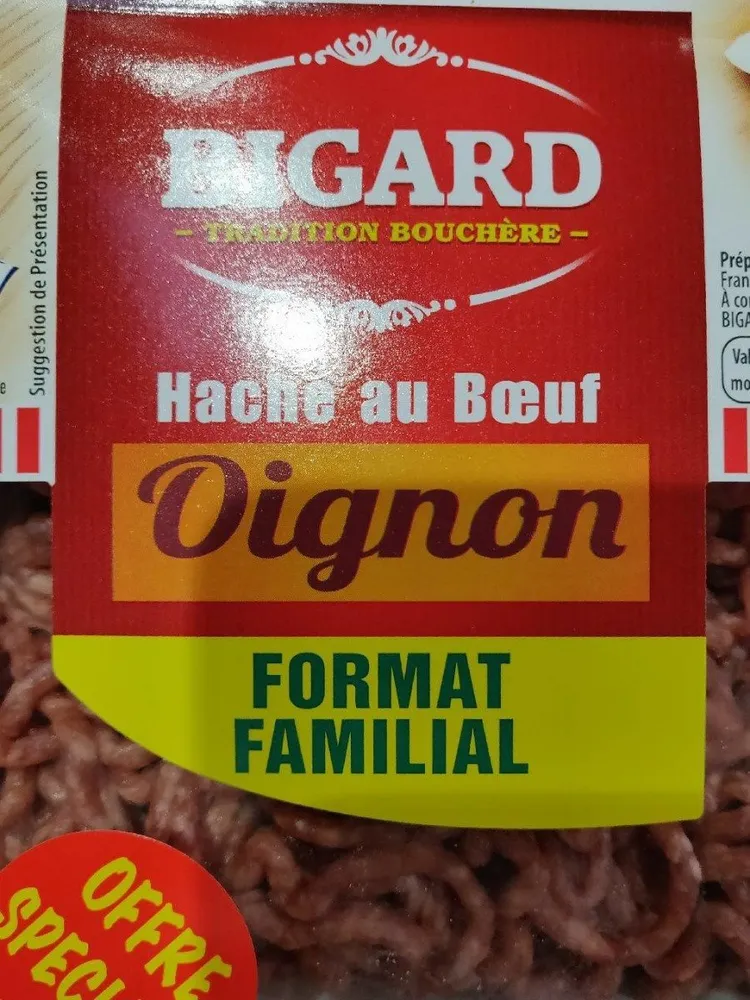 Haché au Bœuf Oignons