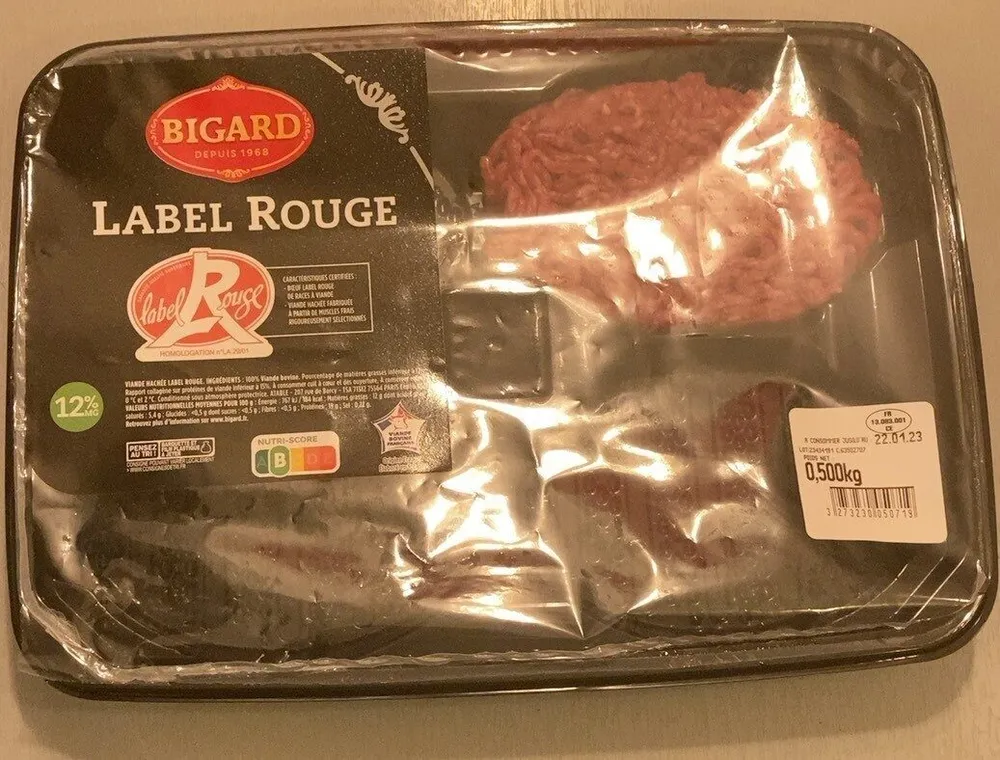 Viande hachée label rouge