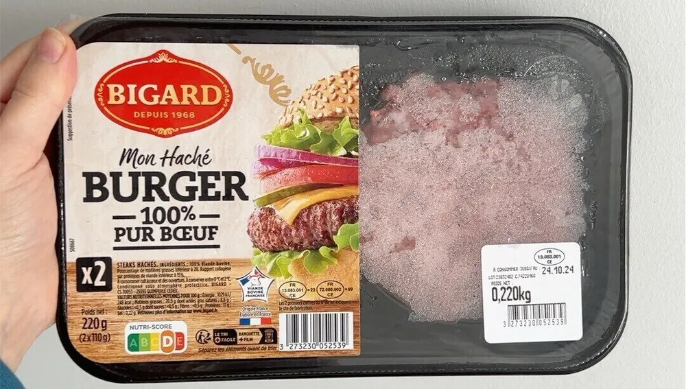 Mon Haché BURGER — 100% — PUR BŒUF