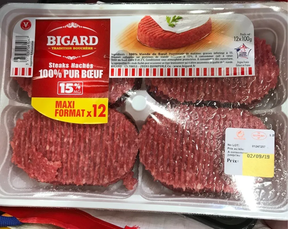 Steaks hachés