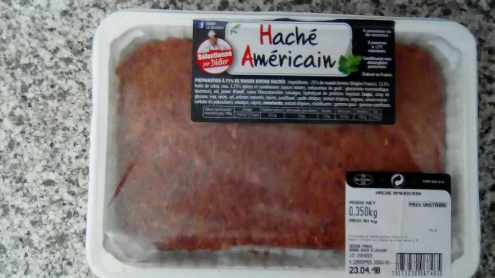Haché américain