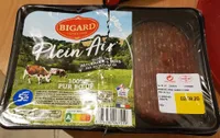 Steaks Hachés 100% Pur Boeuf 5% MG Plein Air
