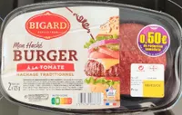 Mon Haché Burger à la tomate