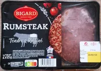 Steaks hachés Rumsteak