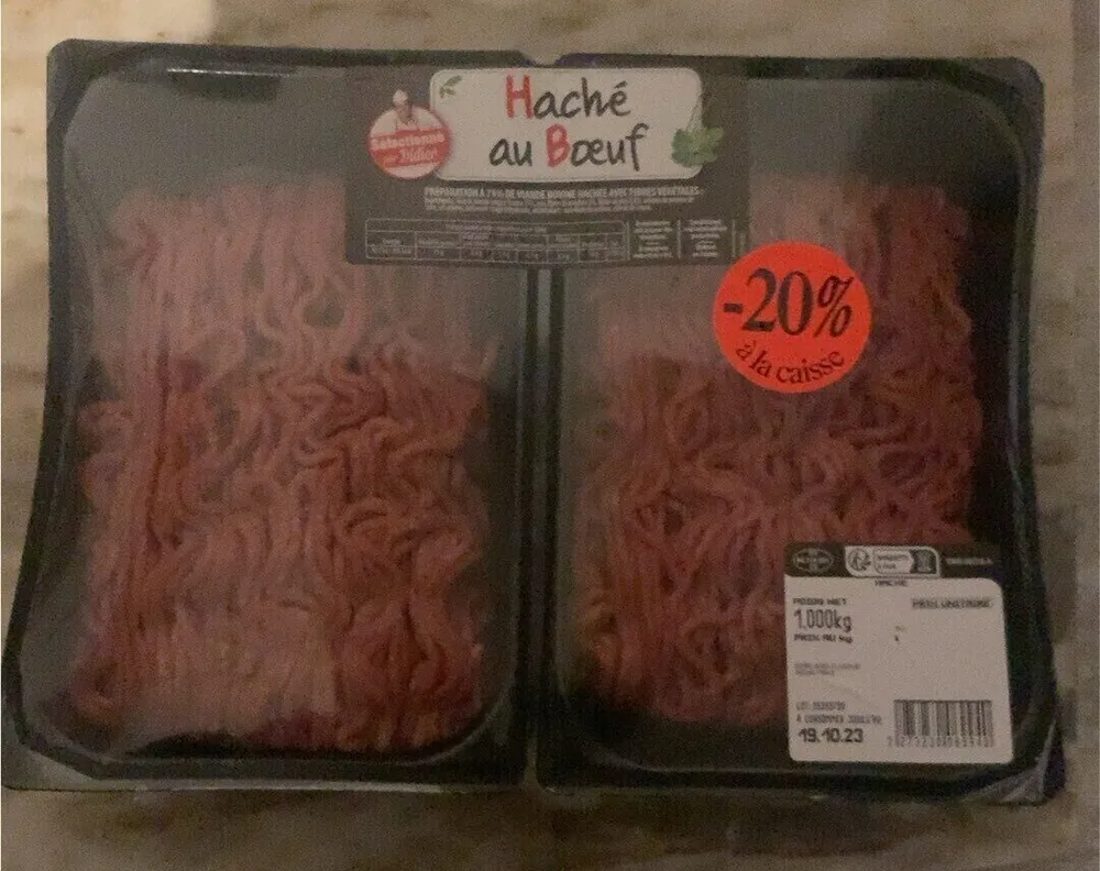 Haché au boeuf