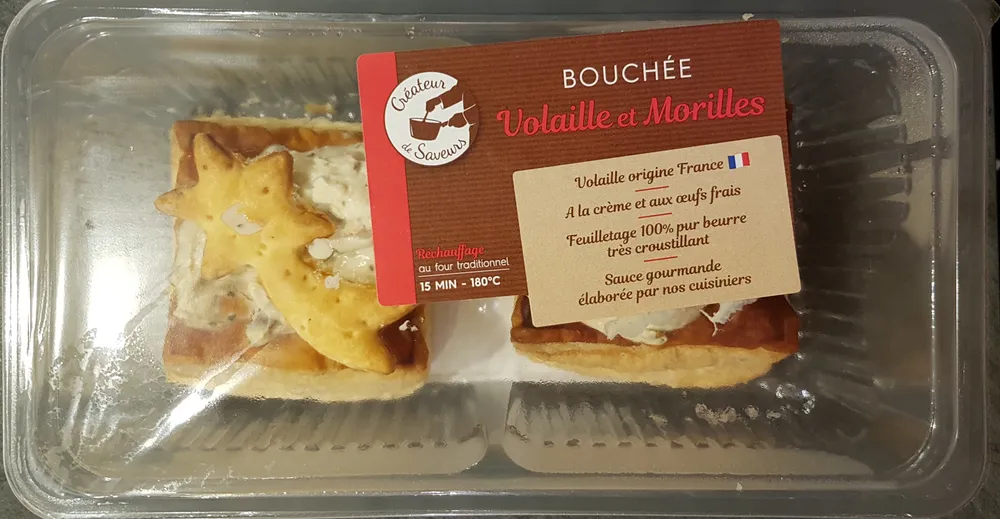 Bouchées à la volaille et aux morilles Bigard