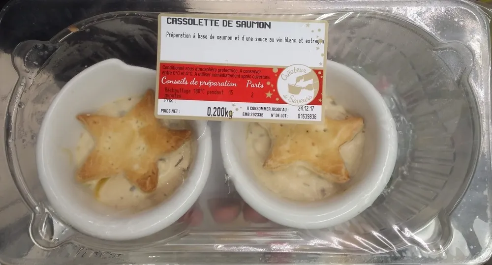 Cassolette de Saumon